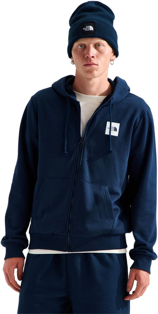 Evolution Box Half Dome Full Zip Hoodie - Mens - summit navy 1
