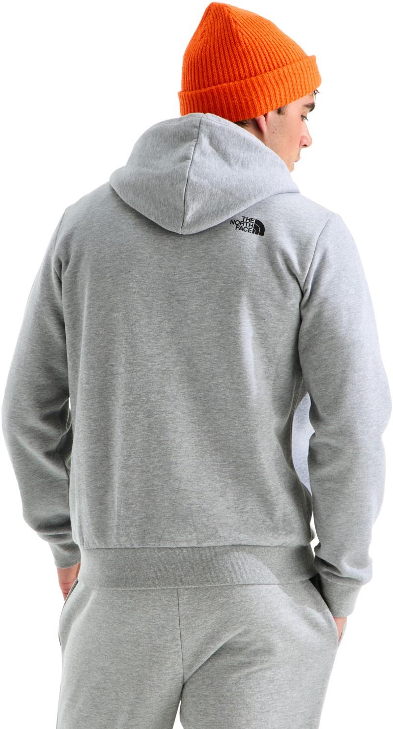 Evolution Box Half Dome Full Zip Hoodie - Mens - tnf pale grey heather 1
