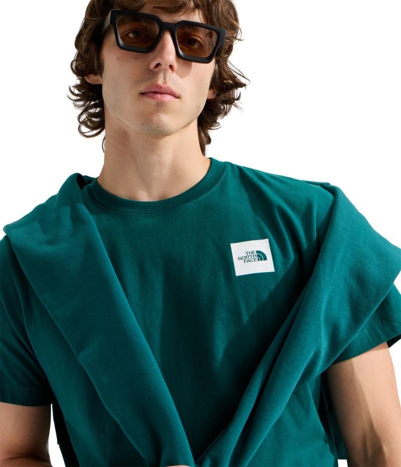 Evolution Box Half Dome SS Tee - Mens - pacific teal 1