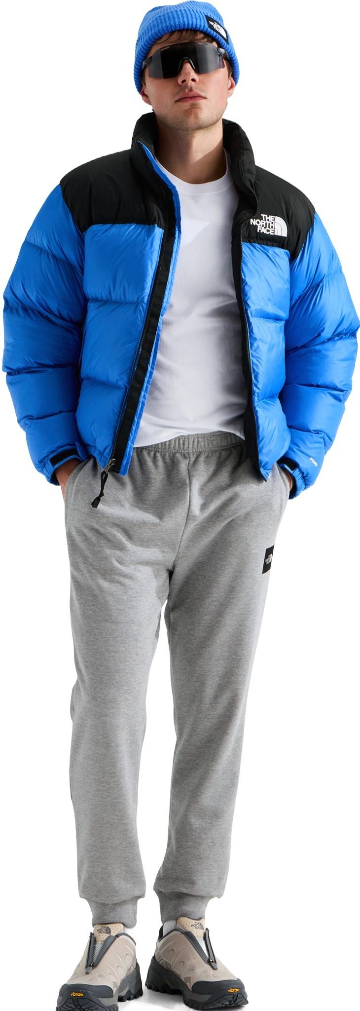 Evolution Box Half Dome Tapered Joggers - Mens - tnf pale grey heather 1