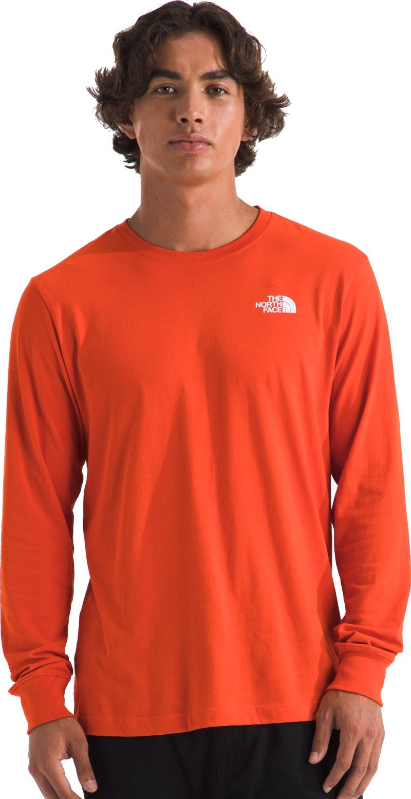 Evolution Box NSE LS Tee - Mens - lava red 1