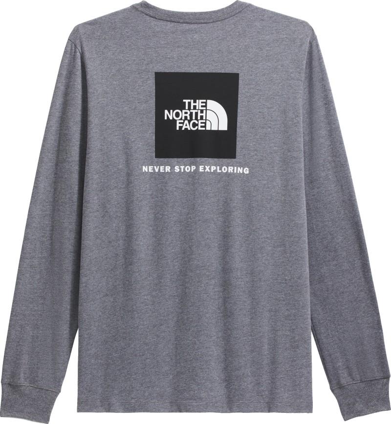 Evolution Box NSE LS Tee - Mens - tnf mid grey heather 1
