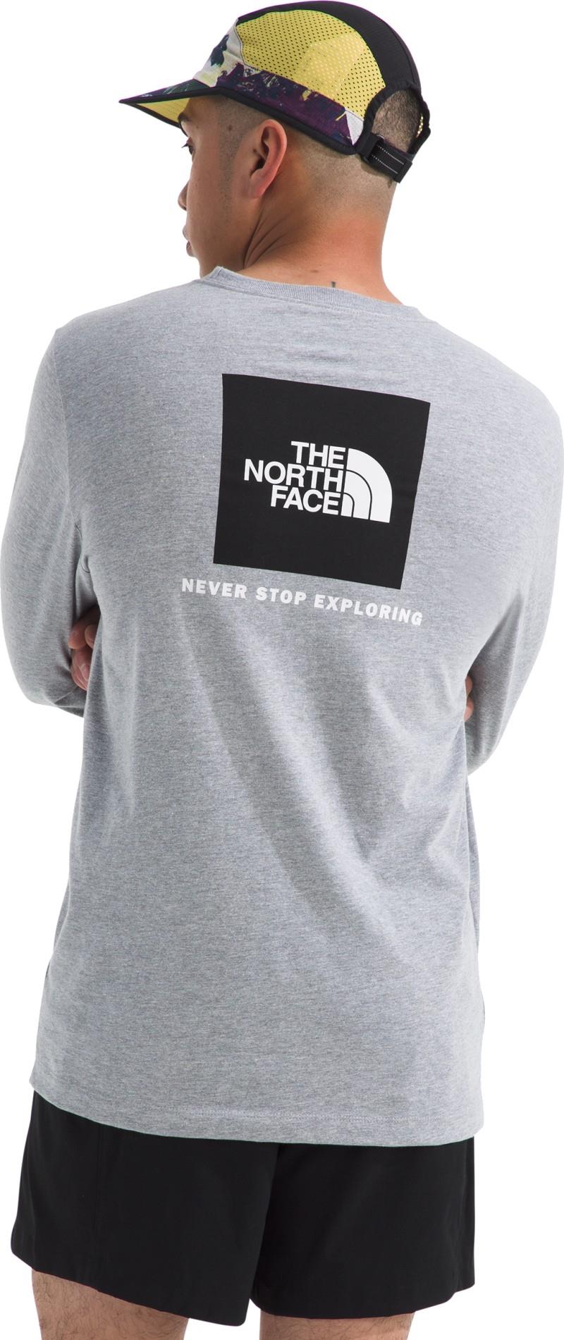 Evolution Box NSE LS Tee - Mens - tnf pale grey heather 1