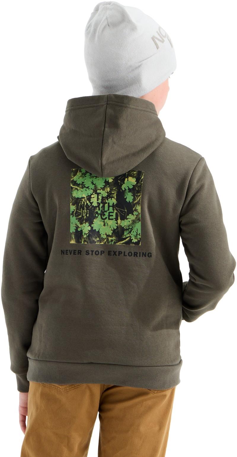 Evolution Box NSE Pullover Graphic Hoodie - Teen - new taupe green / new taupe green yosemite oak 1