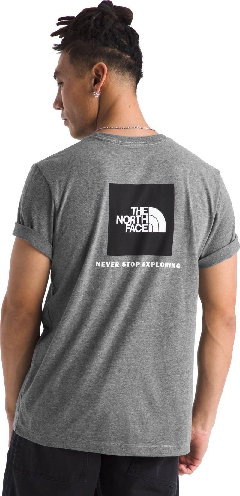 Evolution Box NSE SS Tee - Mens - tnf mid grey heather 1