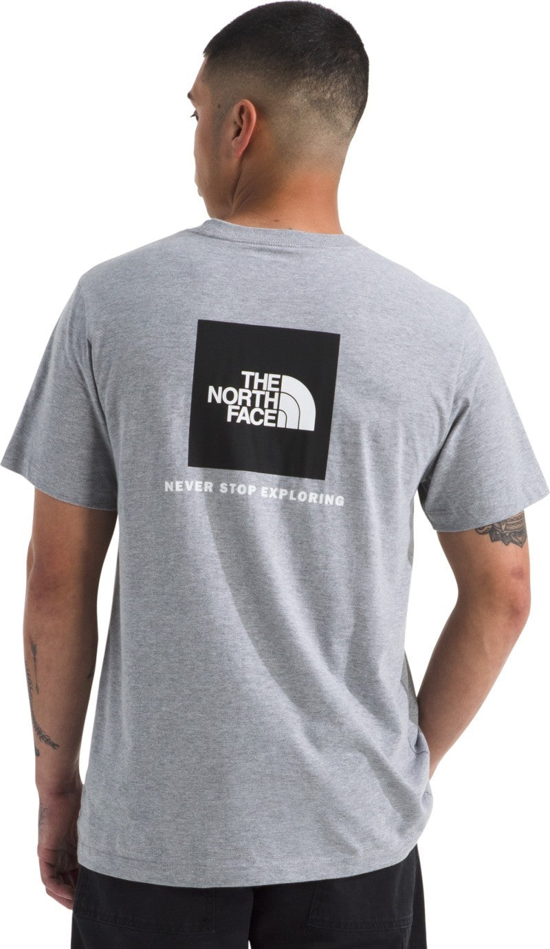 Evolution Box NSE SS Tee - Mens - tnf pale grey heather 1