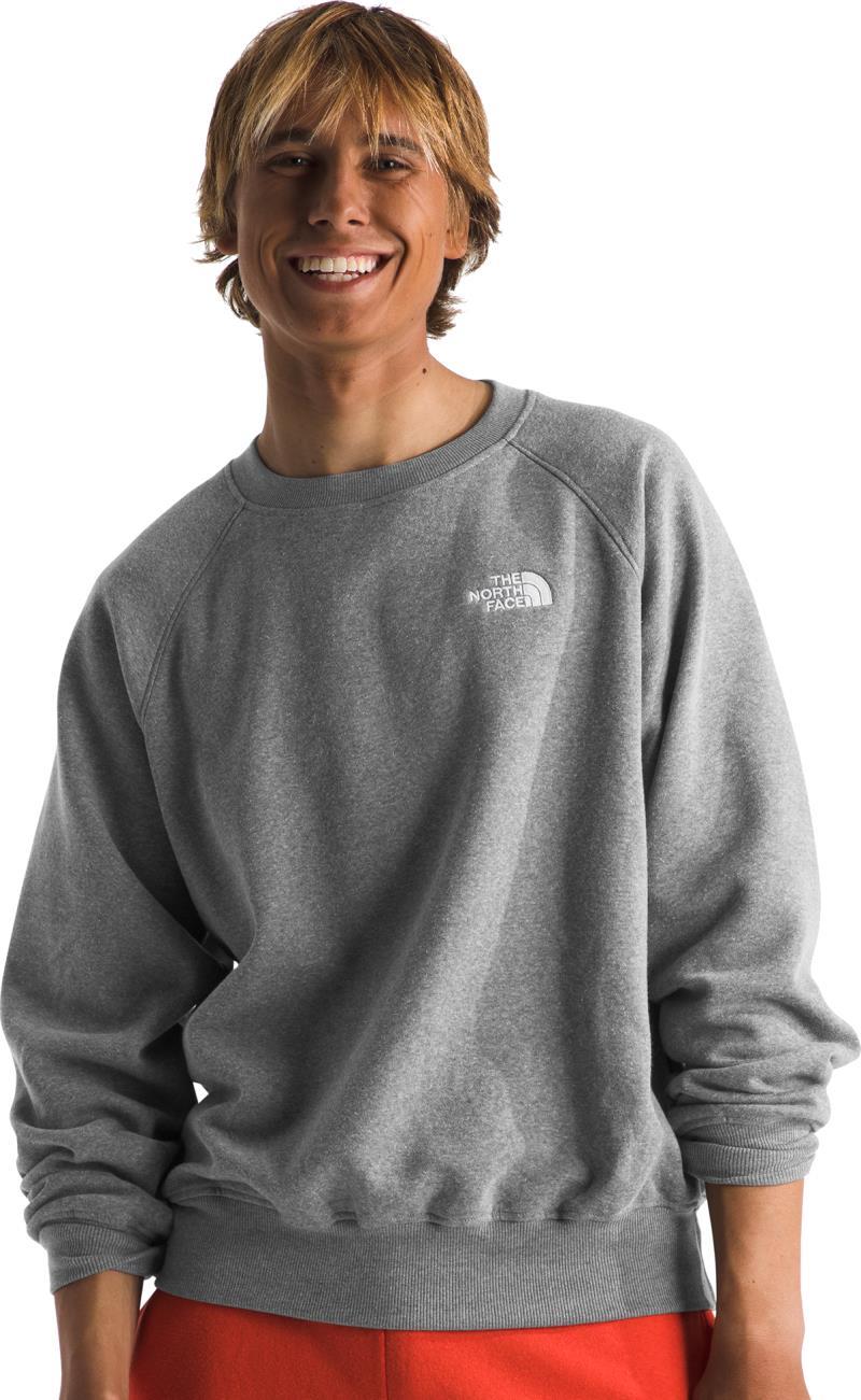 Evolution Crew - Mens - tnf medium grey heather / tnf white 1