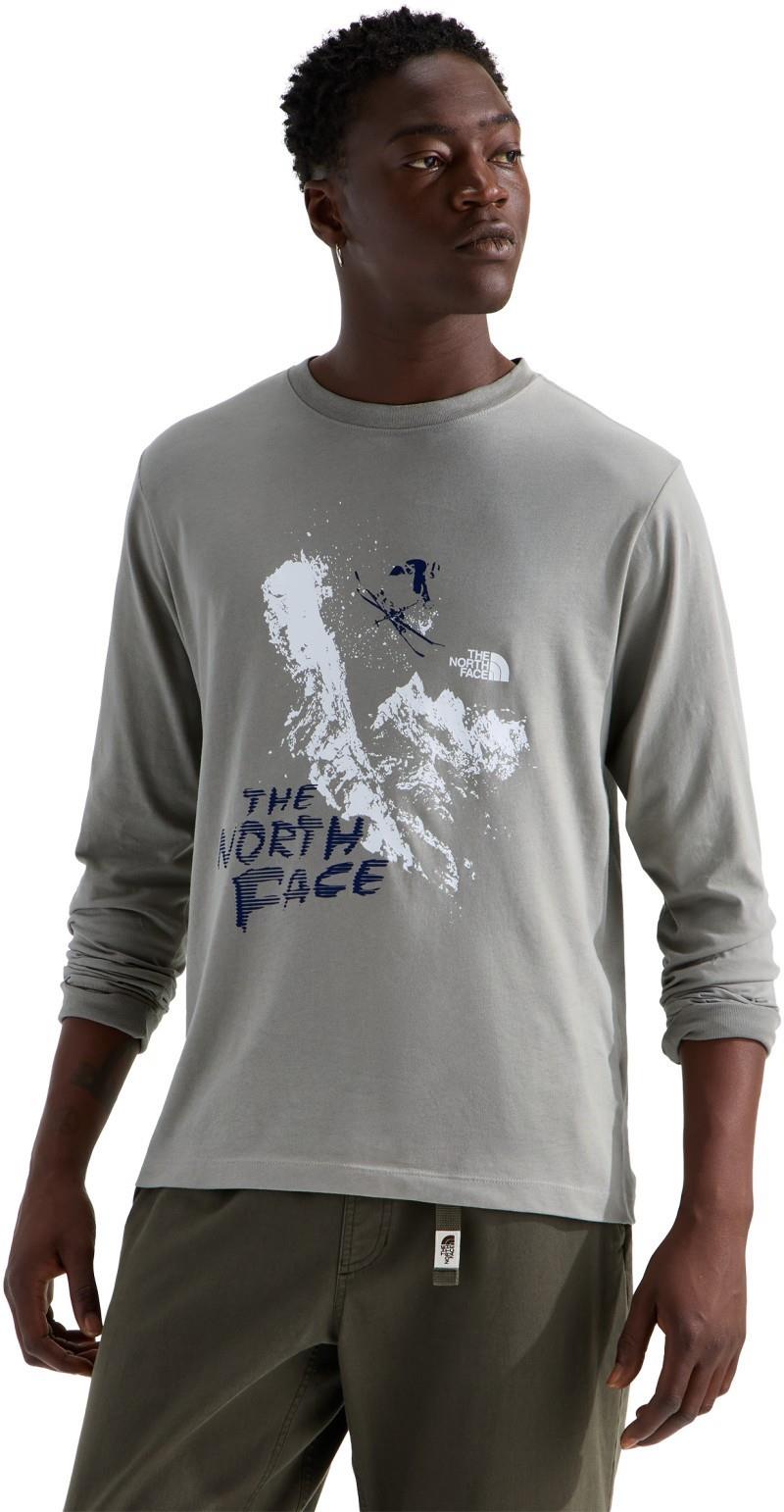 Evolution Descent LS Tee - Mens - stone slab 1