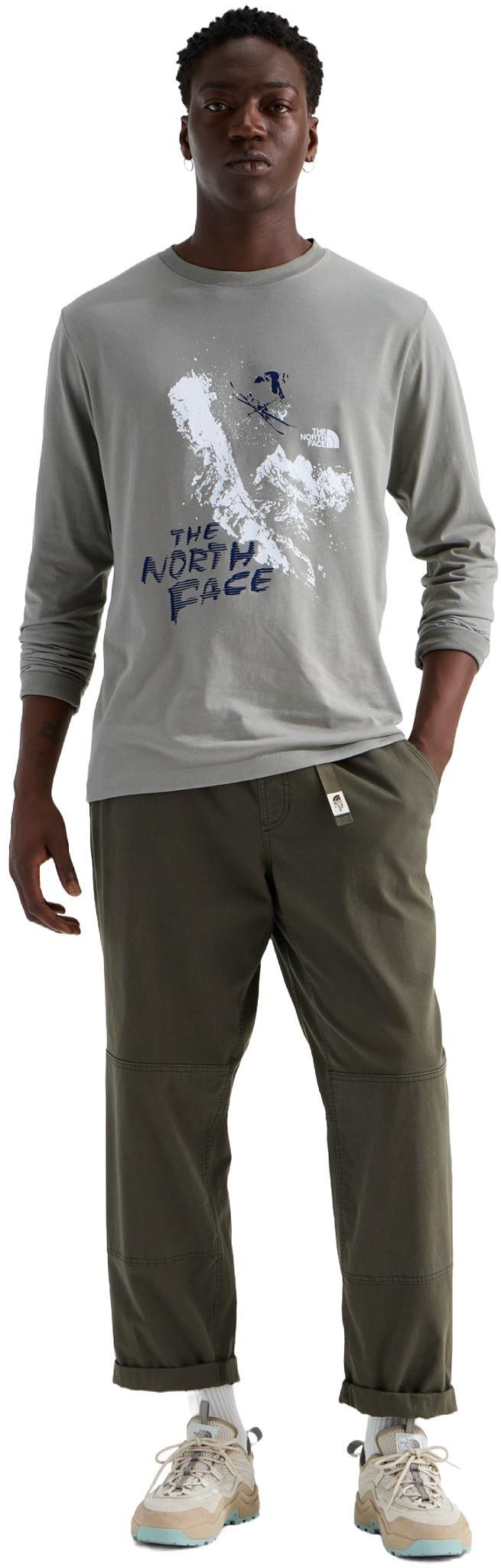Evolution Descent LS Tee - Mens - stone slab 1
