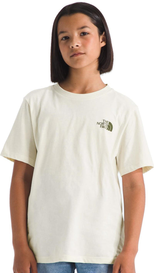 Evolution Disconnect Graphic SS Tee - Teen - white dune 1
