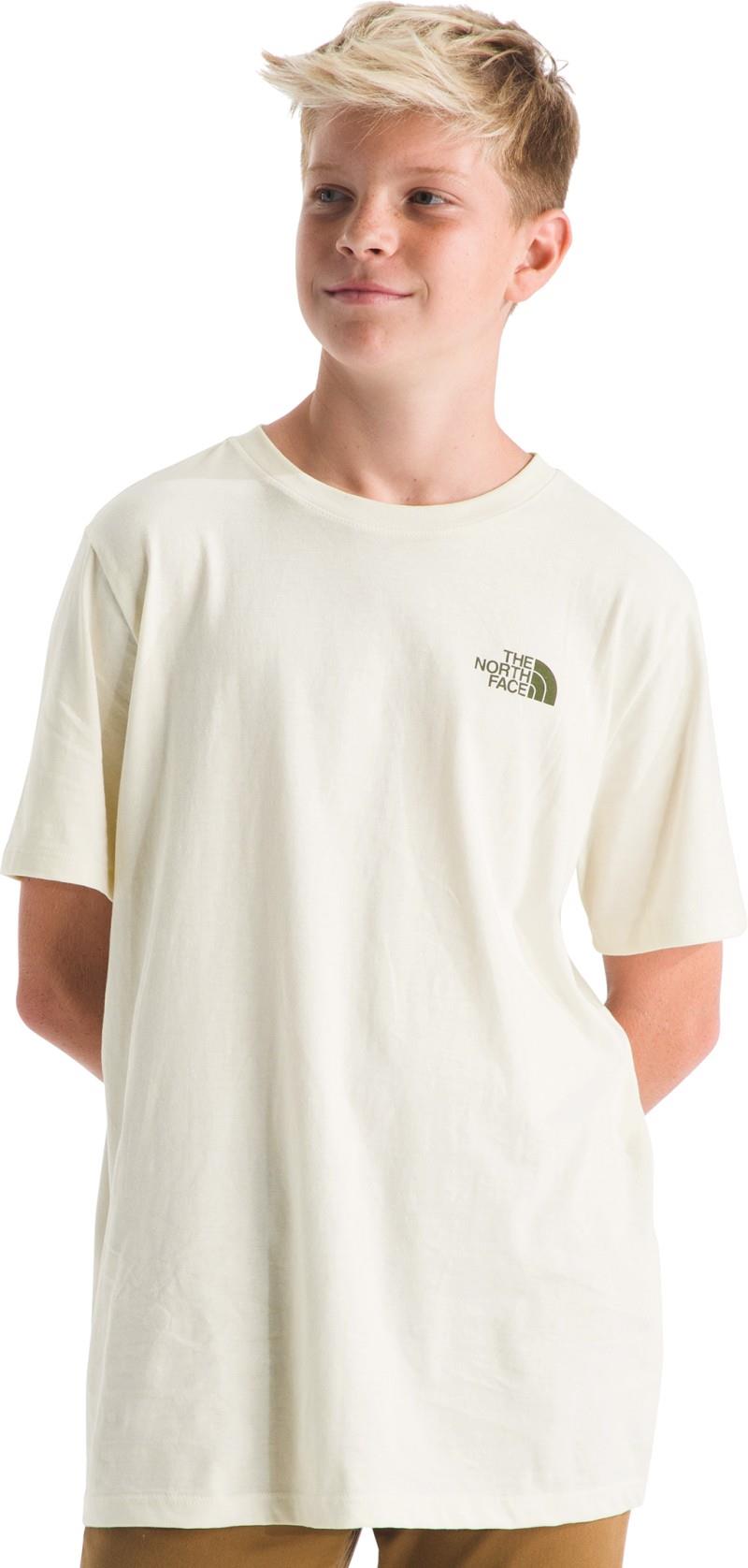 Evolution Disconnect Graphic SS Tee - Teen - white dune 1