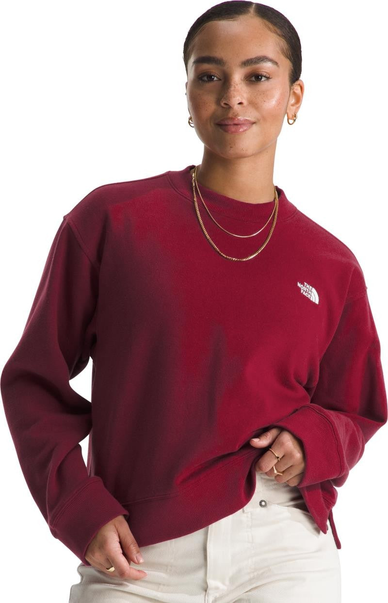 Evolution Fleece Crew - Womens - beetroot 1