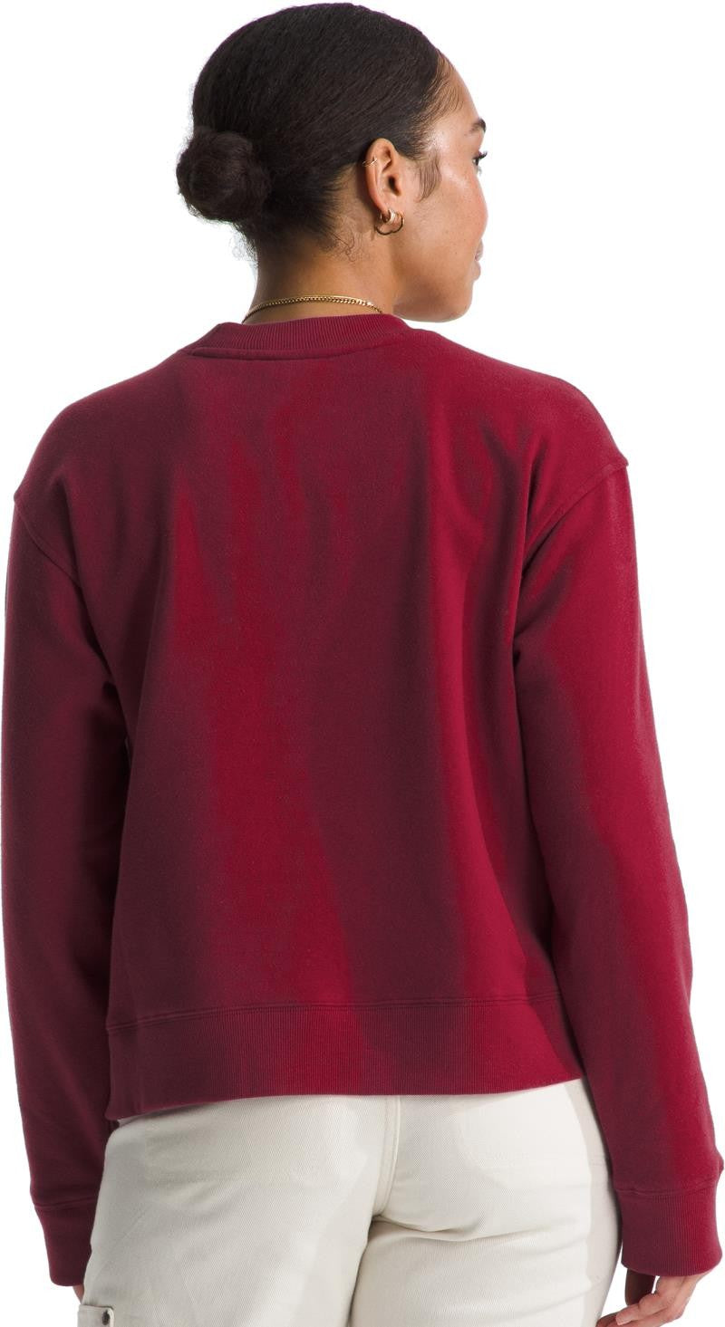 Evolution Fleece Crew - Womens - beetroot 1