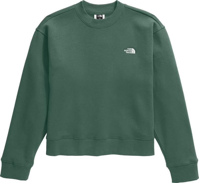 Evolution Fleece Crew - Womens - duck green 1