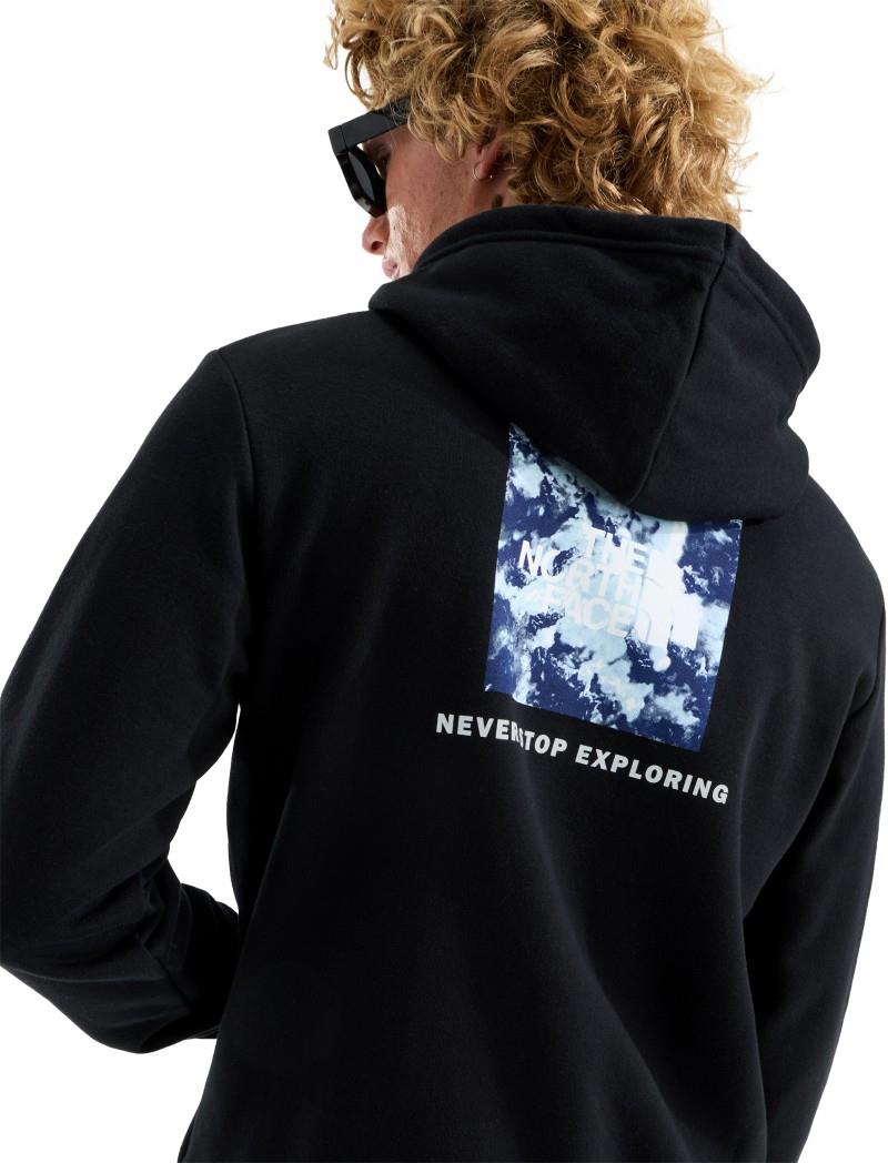 Evolution Granitic Rock Print Hoodie - Mens - tnf black 1