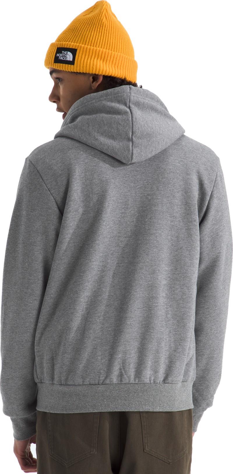 Evolution Half Dome Full Zip Hoodie - Mens - tnf mid grey heather 1