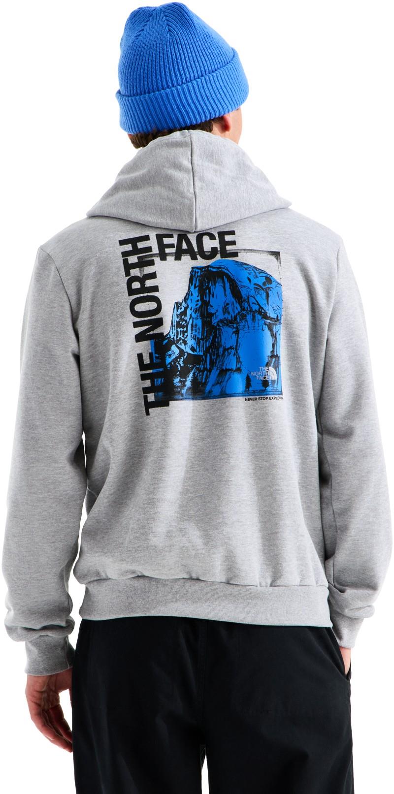 Evolution Half Dome Photo Hoodie - Mens - tnf pale grey heather 1