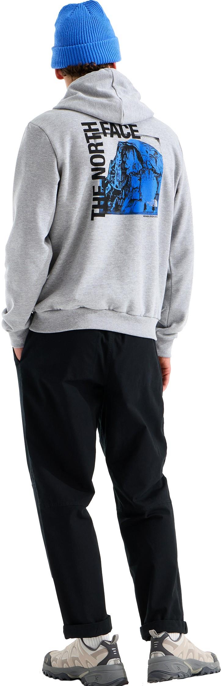 Evolution Half Dome Photo Hoodie - Mens - tnf pale grey heather 1