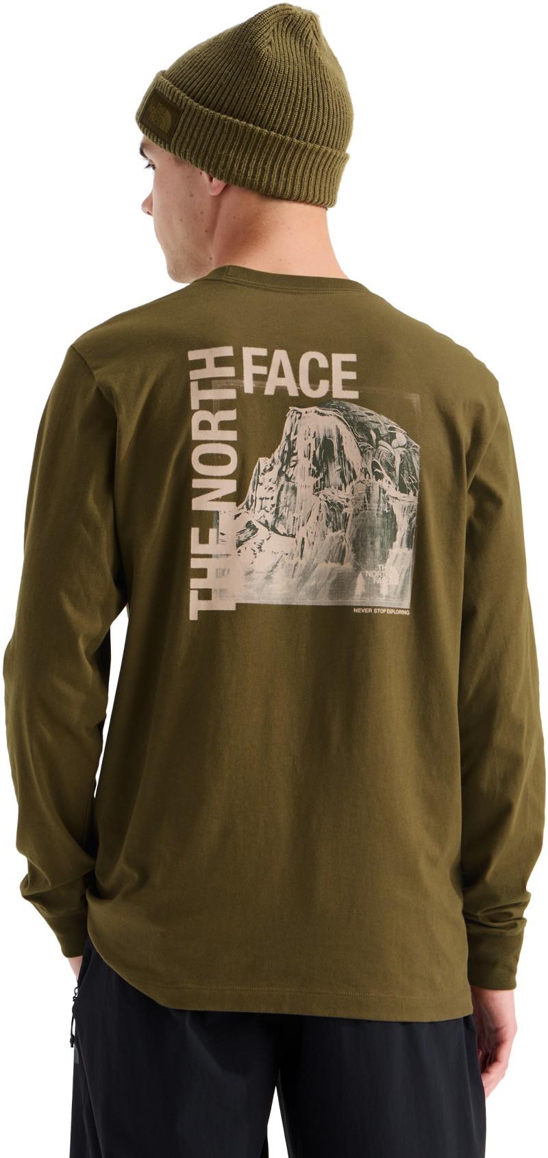 Evolution Half Dome Photo LS Tee - Mens - caraway seed 1
