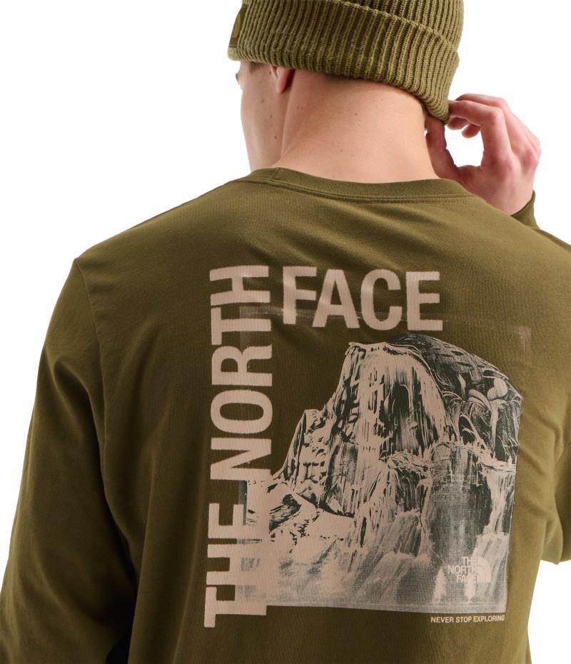 Evolution Half Dome Photo LS Tee - Mens - caraway seed 1