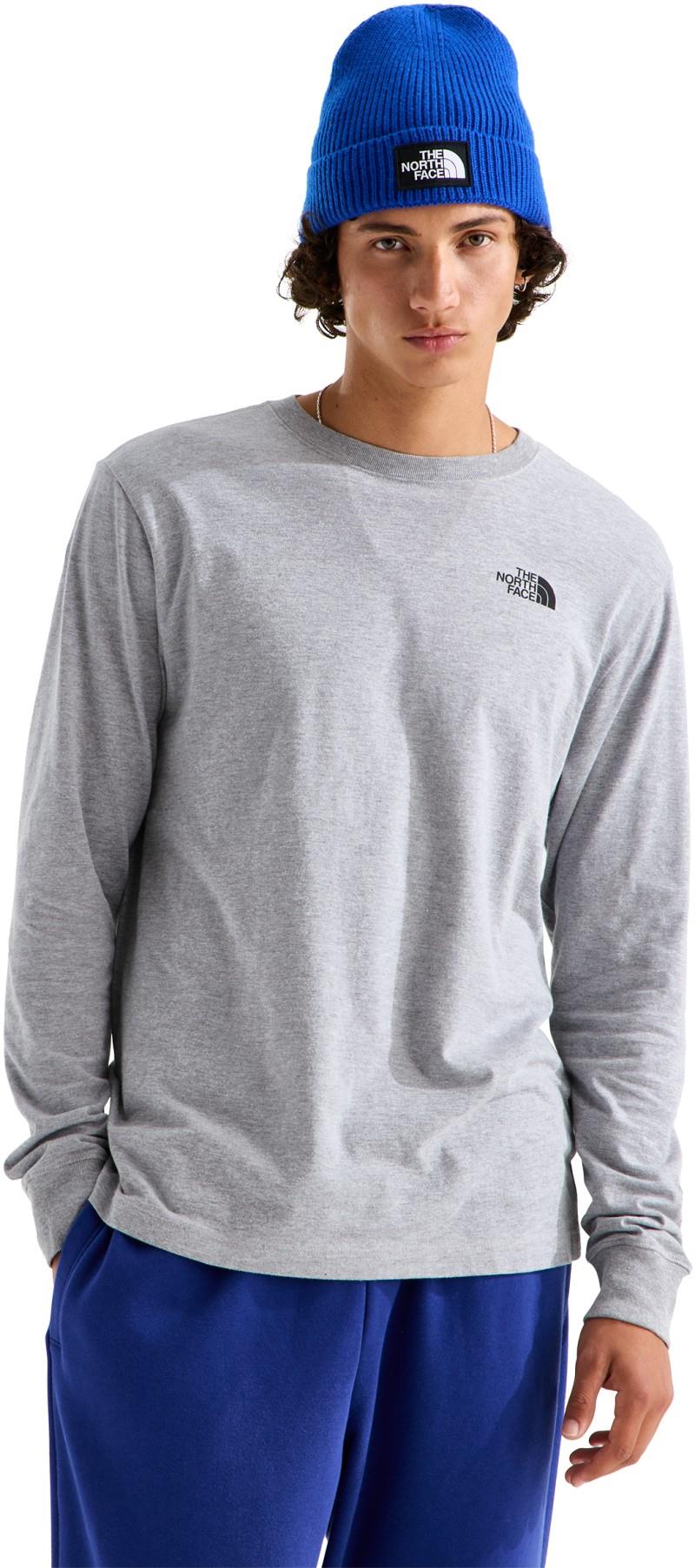 Evolution Half Dome Photo LS Tee - Mens - tnf pale grey heather 1