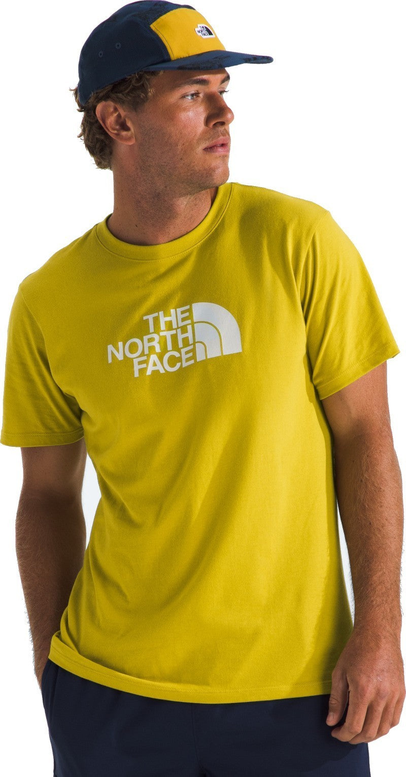 Evolution Half Dome SS Tee - Mens - dijon yellow / tnf white 1