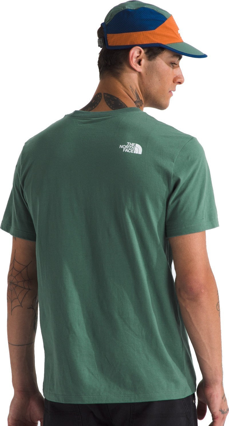 Evolution Half Dome SS Tee - Mens - duck green / tnf white 1