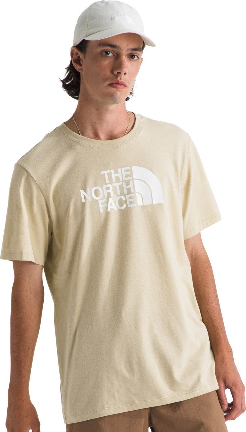 Evolution Half Dome SS Tee - Mens - gravel / tnf white 1