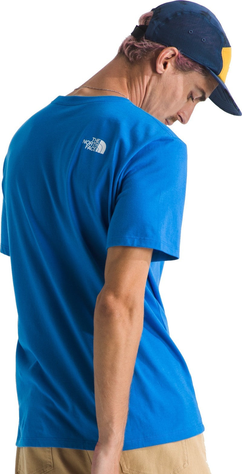 Evolution Half Dome SS Tee - Mens - hero blue / tnf white 1