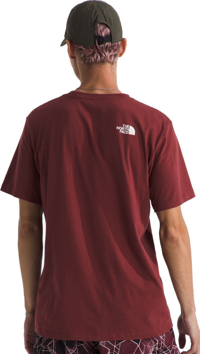 Evolution Half Dome SS Tee - Mens - sumac / tnf white 1