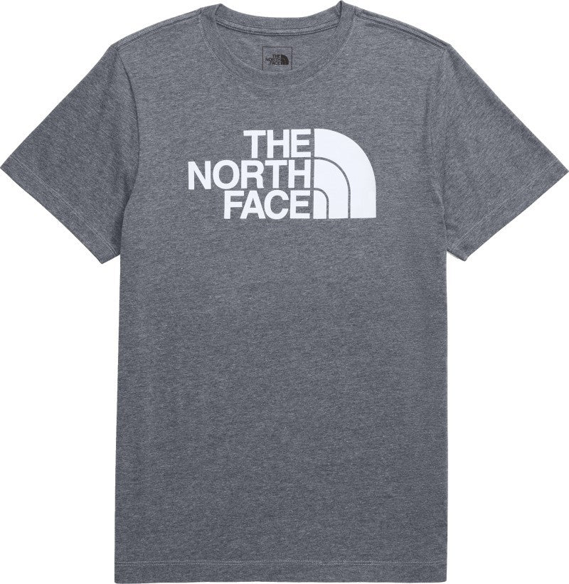 Evolution Half Dome SS Tee - Mens - tnf mid grey heather / tnf white 1