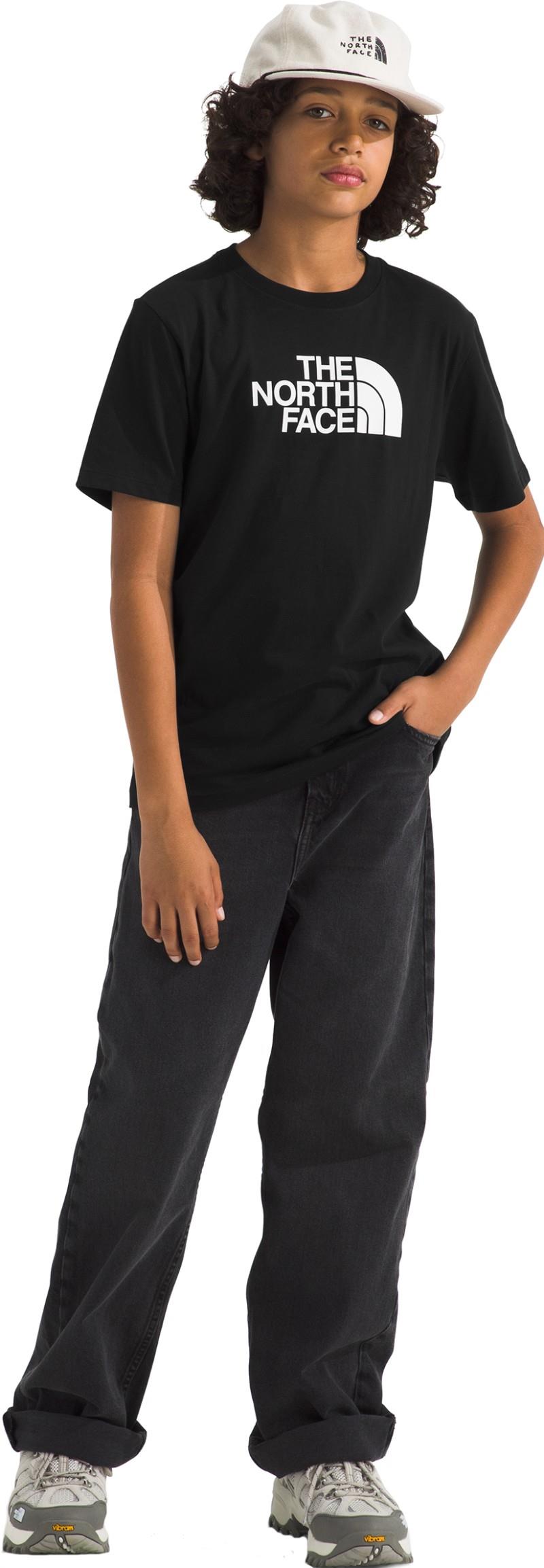Evolution Half Dome SS Tee - Teen - tnf black 1