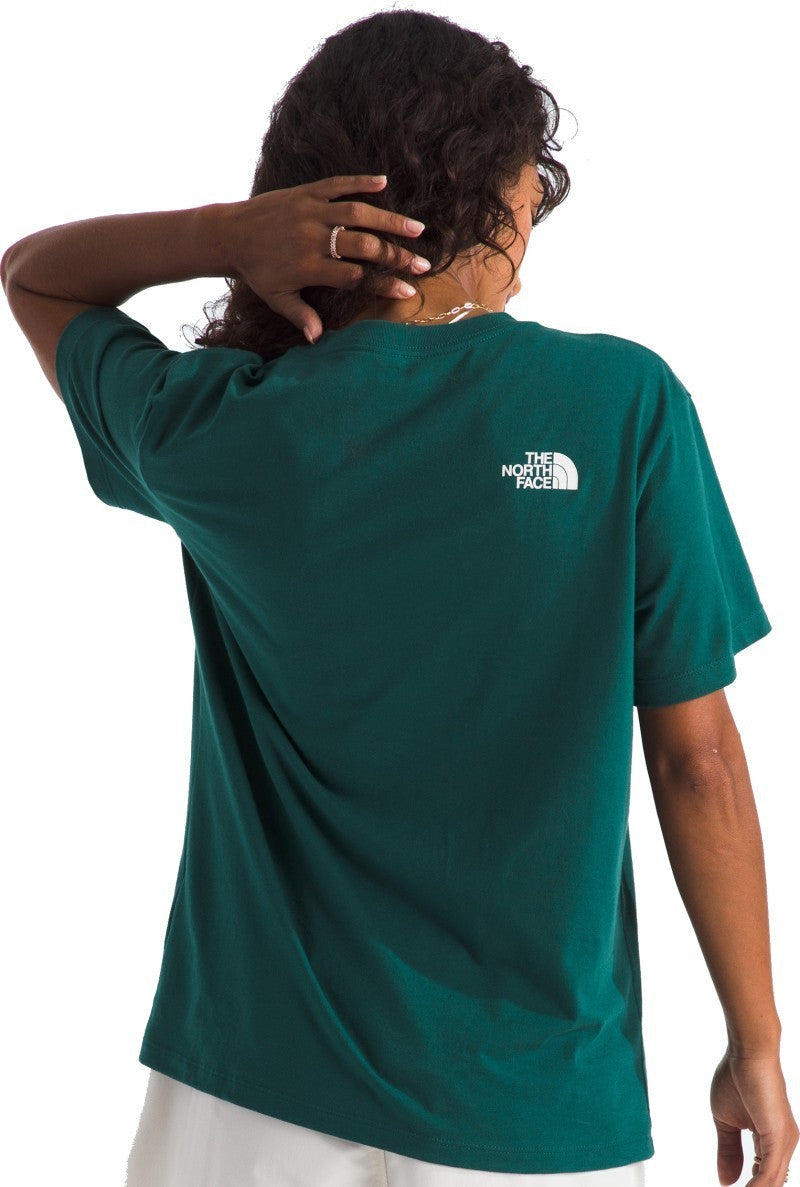 Evolution Half Dome SS Tee - Womens - deep nori / tnf white 1