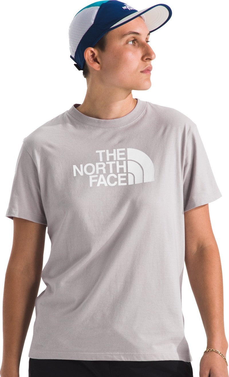 Evolution Half Dome SS Tee - Womens - moonstone grey / tnf white 1