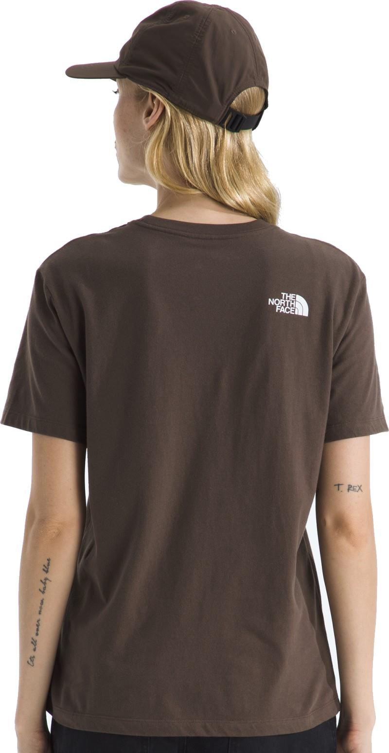 Evolution Half Dome SS Tee - Womens - smokey brown / tnf white 1