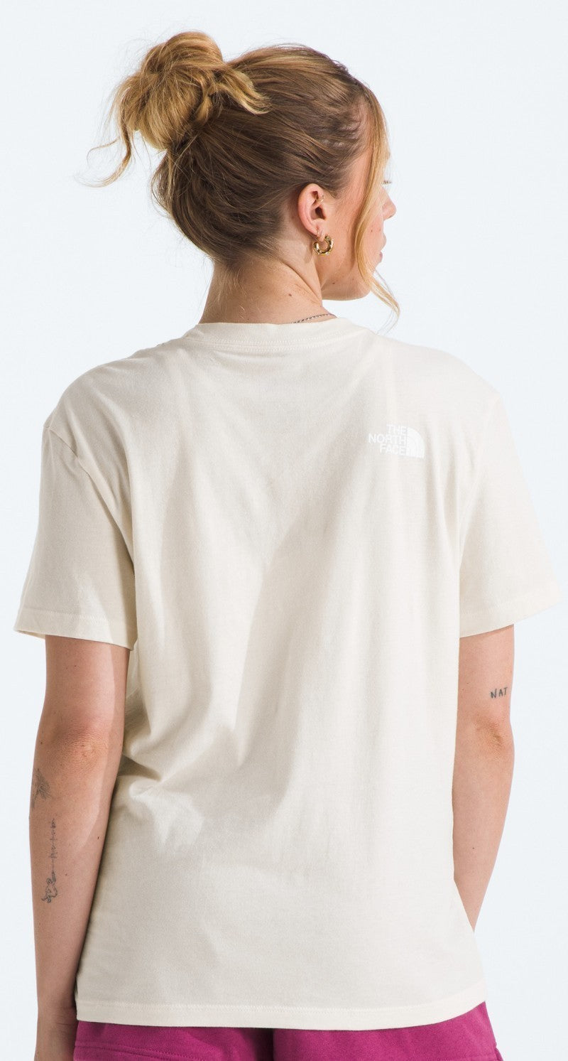 Evolution Half Dome SS Tee - Womens - white dune / tnf white 1