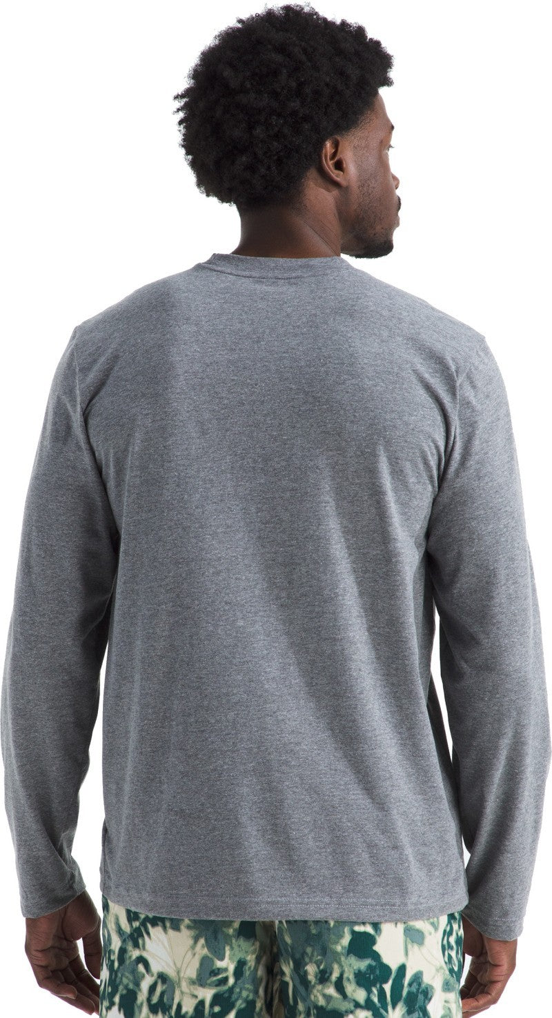 Evolution LS Tee - Mens - tnf mid grey heather 1