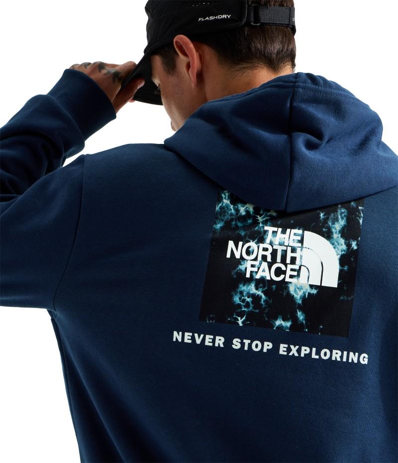 Evolution Light Print Hoodie - Mens - summit navy 1