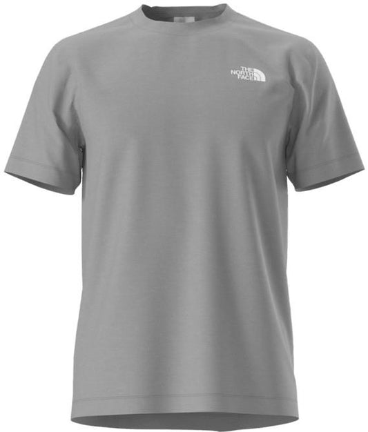 Evolution Light Print SS Tee - Mens - tnf pale grey heather 1