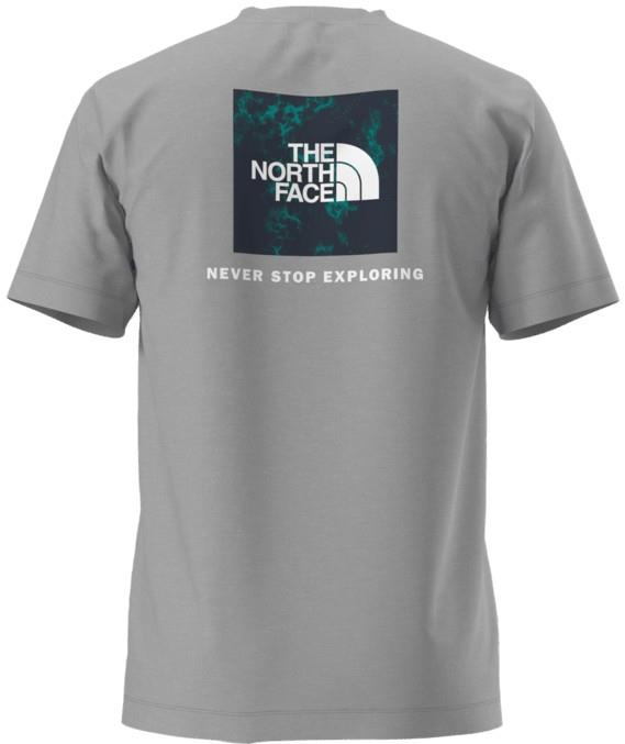 Evolution Light Print SS Tee - Mens - tnf pale grey heather 1