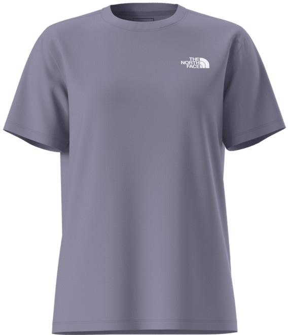 Evolution Moon Florals Print SS Tee - Womens - grounded plum 1