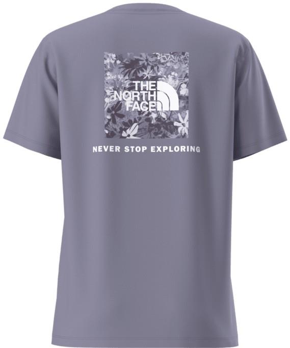 Evolution Moon Florals Print SS Tee - Womens - grounded plum 1