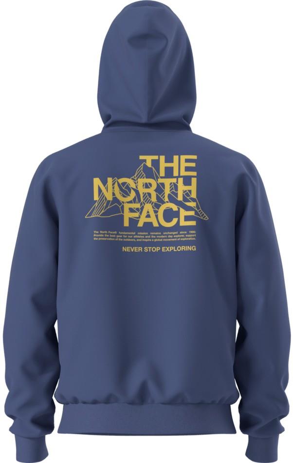 Evolution Mountain Sketch Hoodie - Mens - bold blue 1