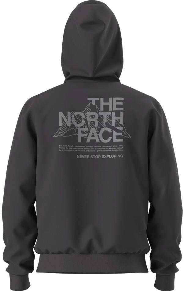 Evolution Mountain Sketch Hoodie - Mens - tnf black 1