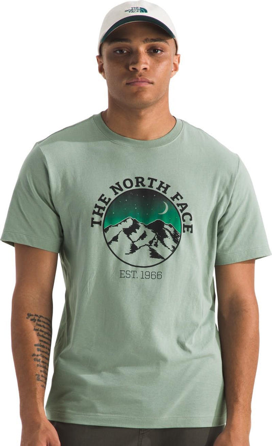 Evolution Mountain Woods Graphic SS Tee - Mens - slate moss 1