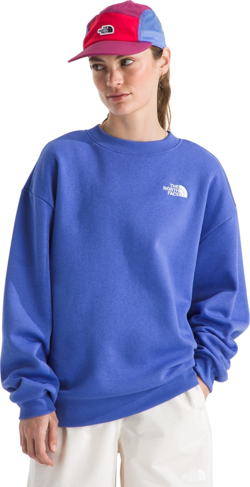 Evolution Oversized Crew - Womens - indigo plum 1
