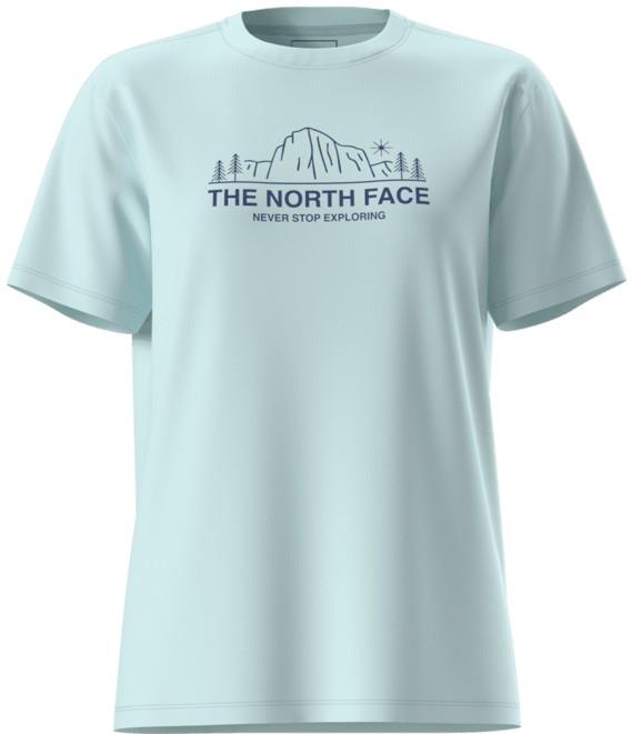 Evolution Plateau SS Tee - Womens - glacier 1
