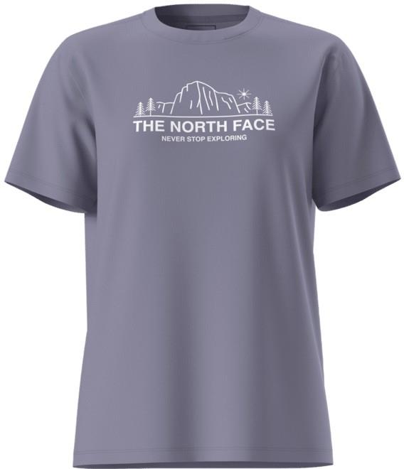 Evolution Plateau SS Tee - Womens - grounded plum 1