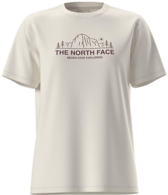 Evolution Plateau SS Tee - Womens - white dune 1
