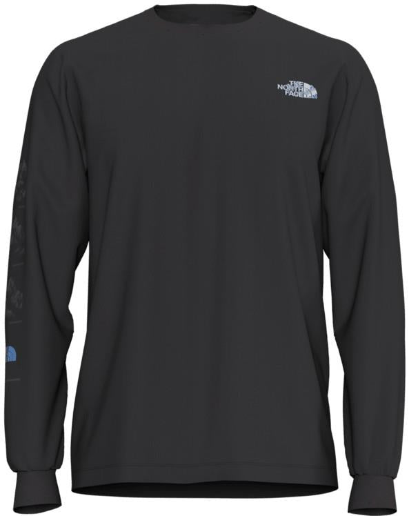 Evolution Scenic Peaks LS Tee - Mens - tnf black 1